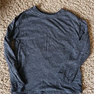 Cat & Jack Heathered Gray Long Sleeve Shirt